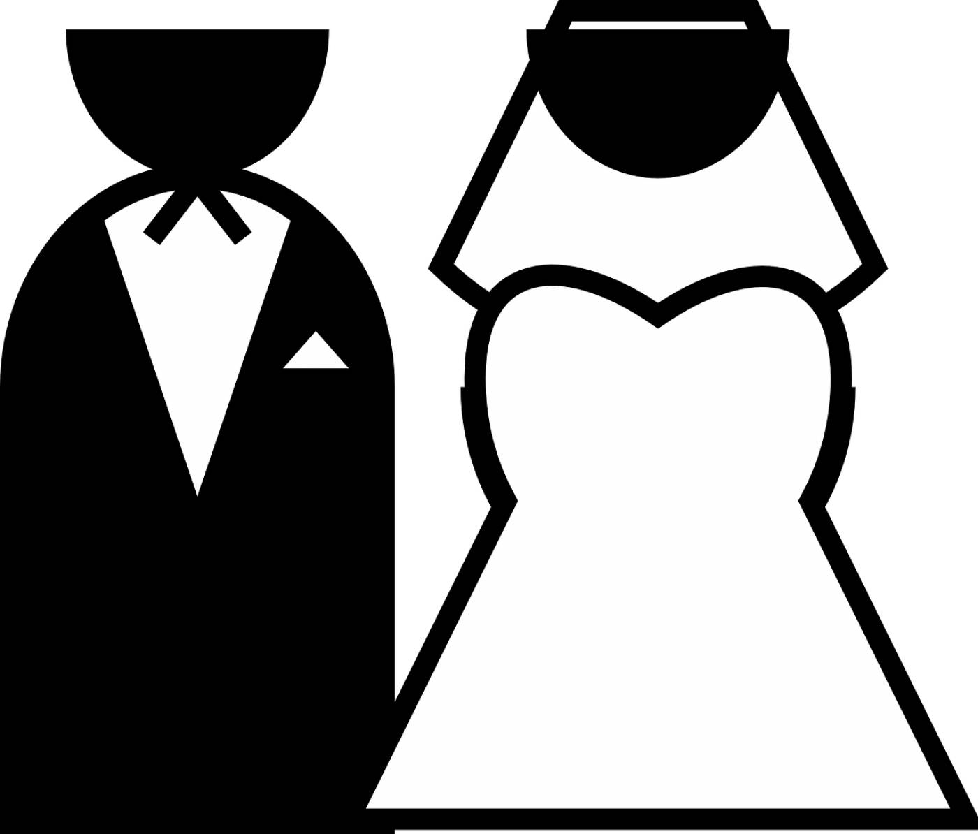 bride groom wedding relationship  svg vector