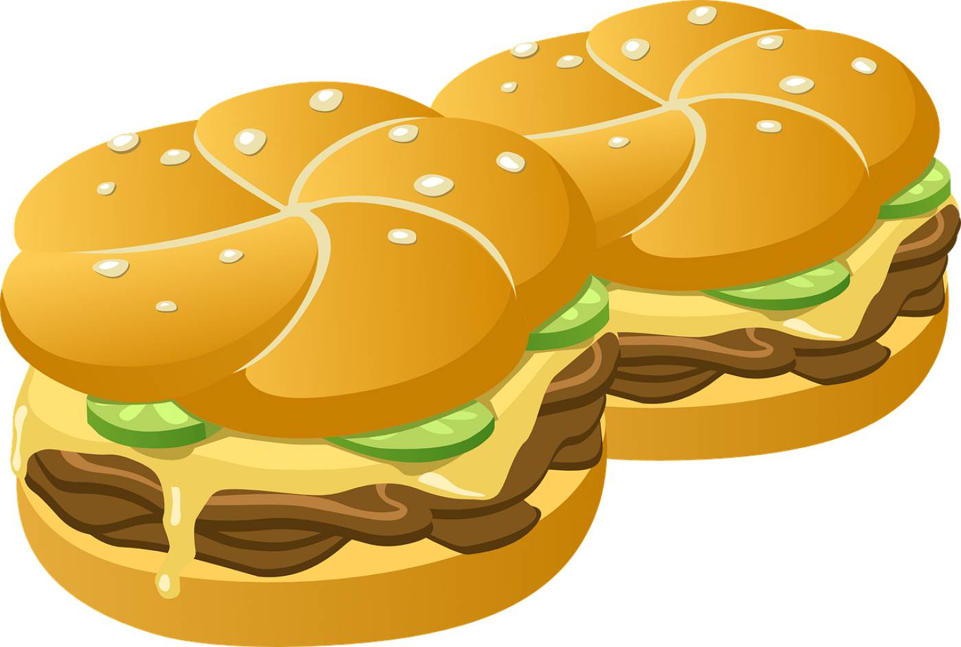 burgers fast food food meal  svg vector