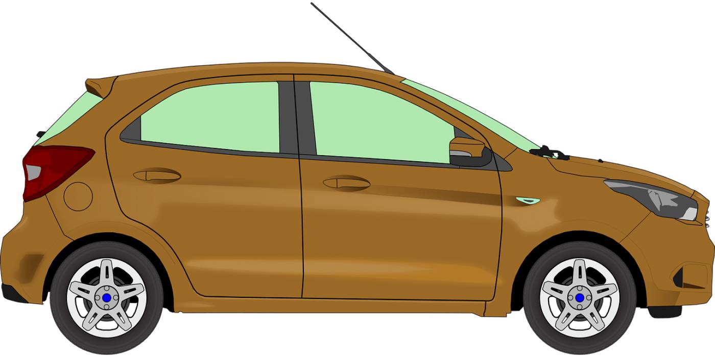 car automobile ford vehicle ka  svg vector