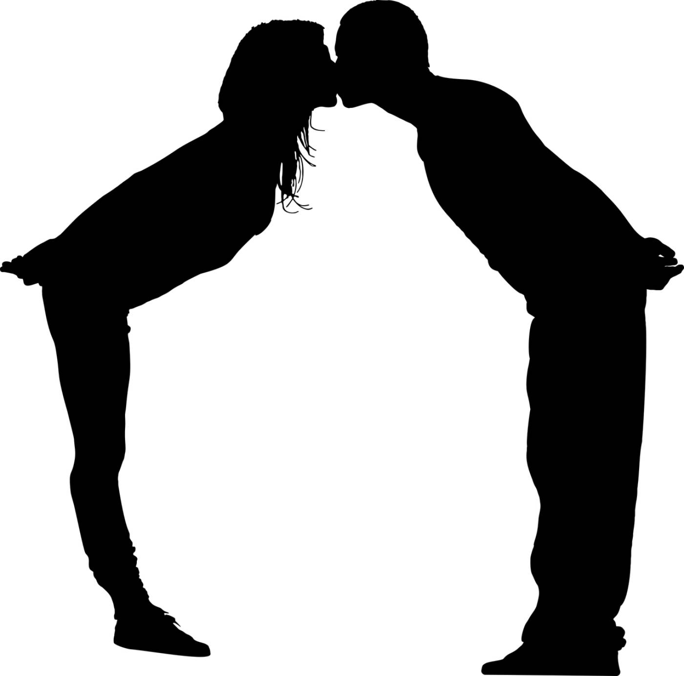 couple love silhouette romance  svg vector