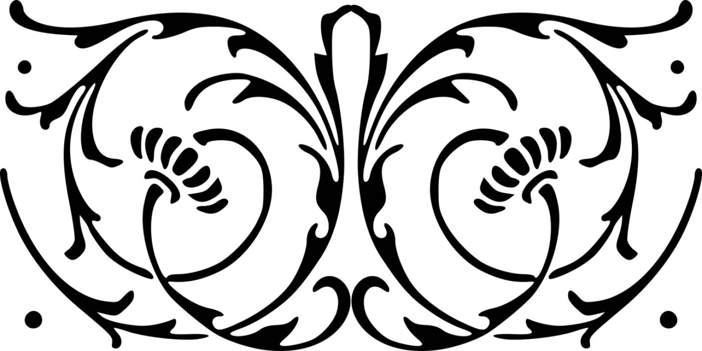 divider art separator flourish  svg vector
