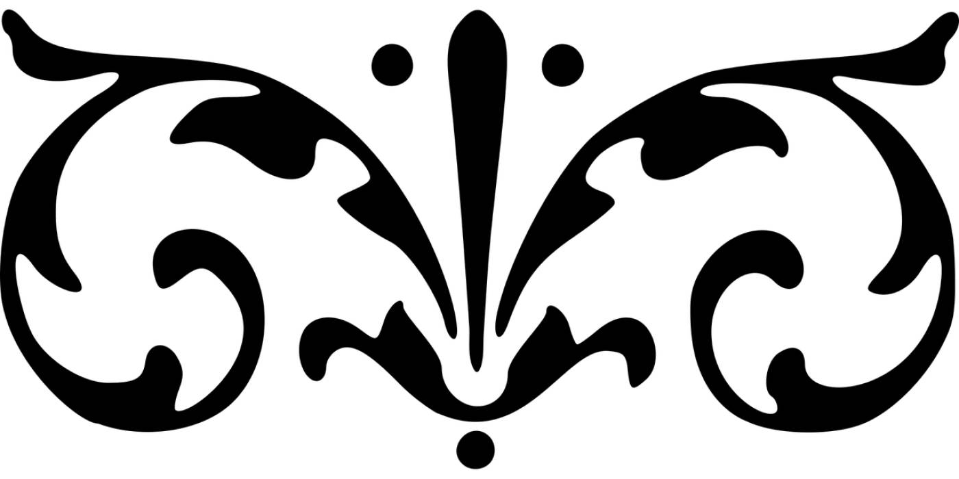 divider art separator flourish  svg vector