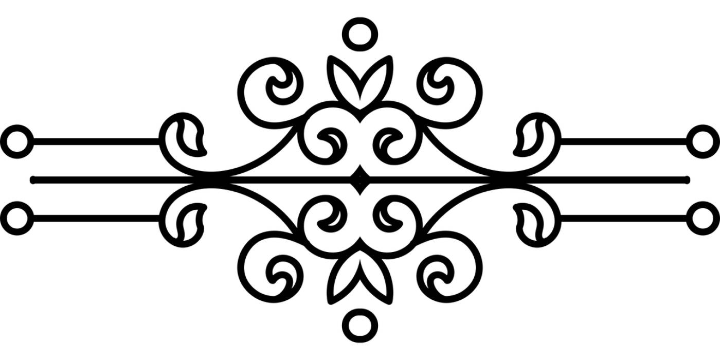 divider separator line art abstract  svg vector