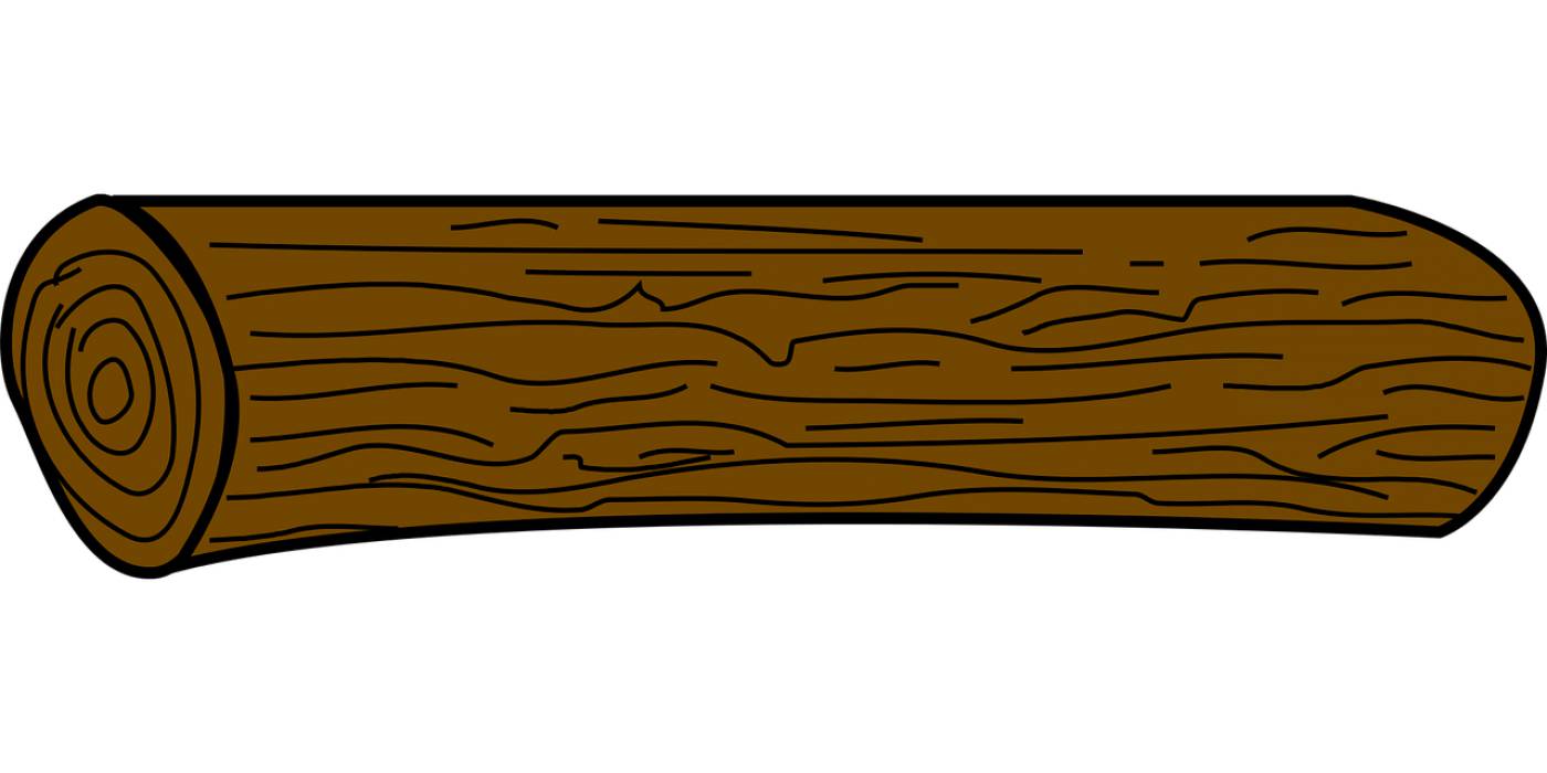 firewood forest log trapped tree  svg vector