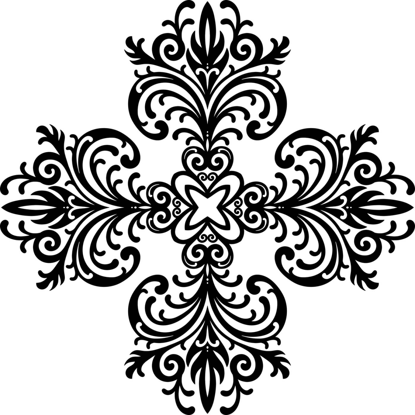 flourish embellish design line art  svg vector