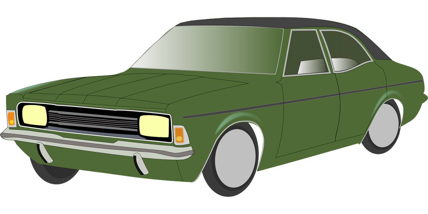 ford automobile car classic green  svg vector