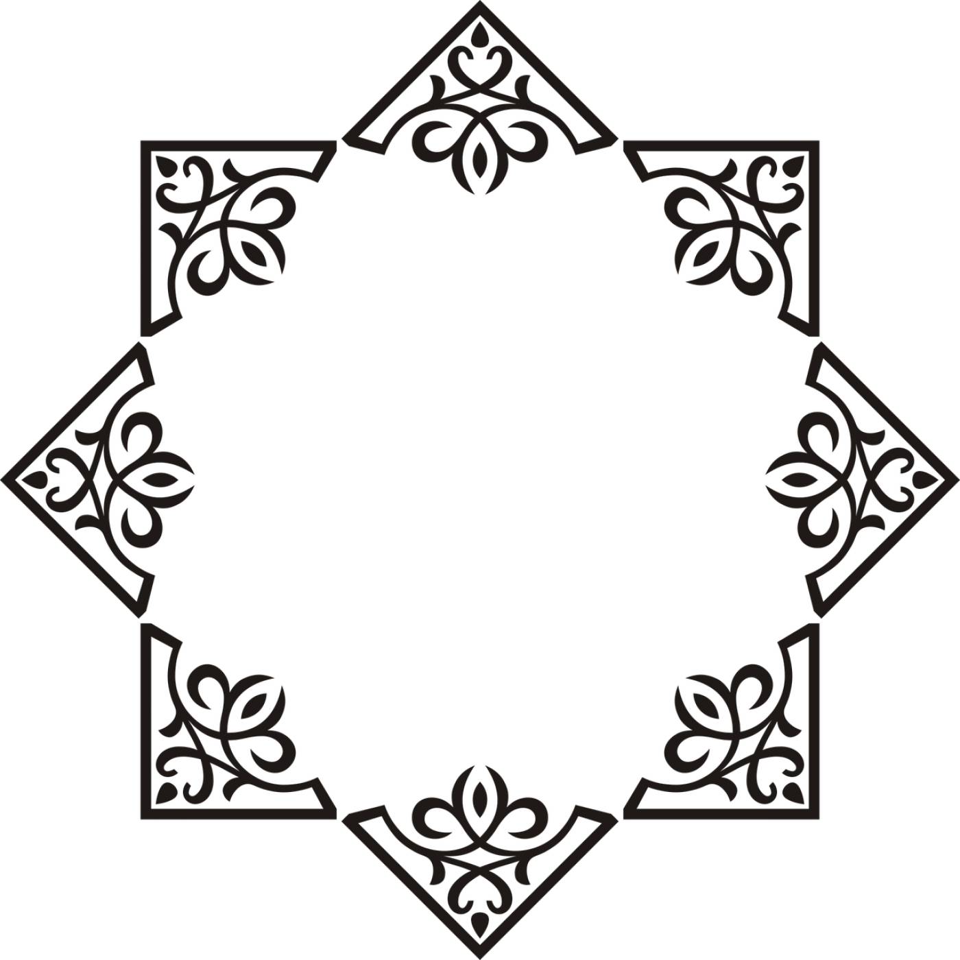 frame border line art abstract  svg vector