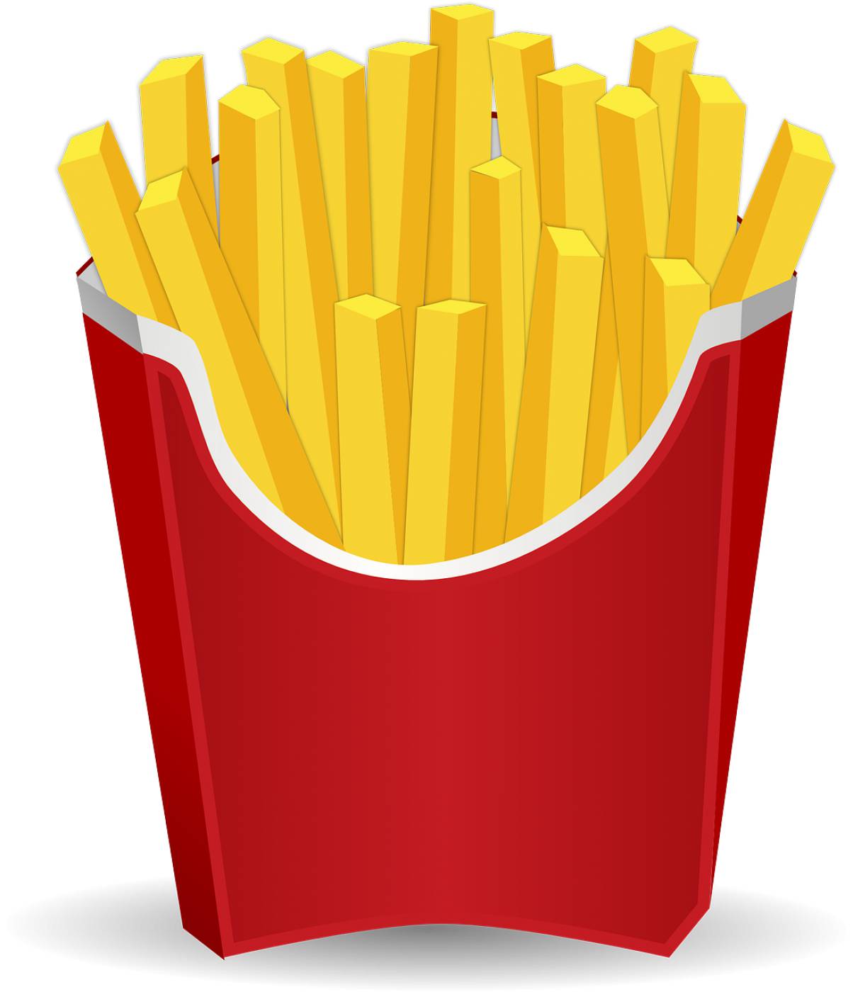 french fries potato chips chips  svg vector