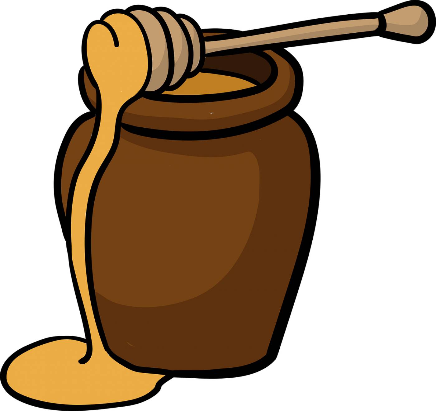 honey cup honey container honey  svg vector