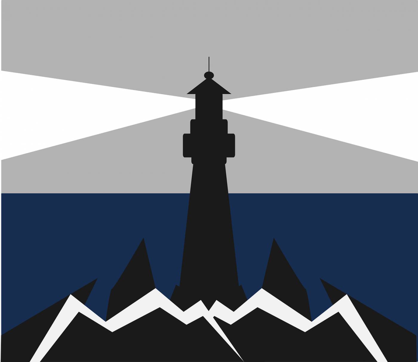 lighthouse sea pointer  svg vector