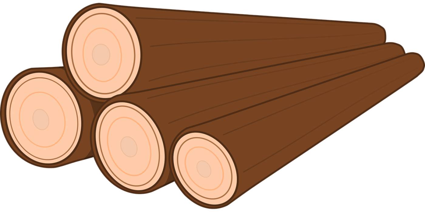 log perspective wood  svg vector