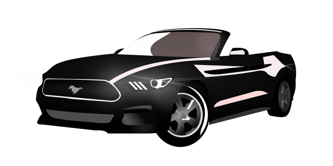 mustang ford car gas auto  svg vector