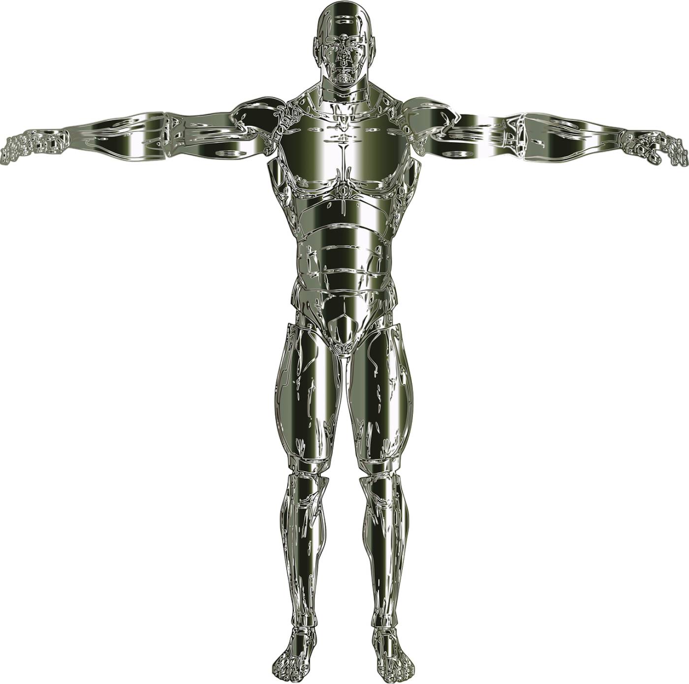 robot android cybernetic cyber  svg vector