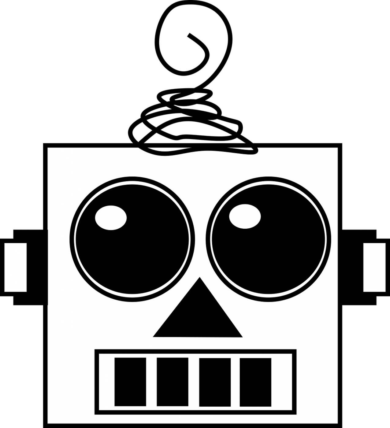 robot cute windup toy mechanical  svg vector