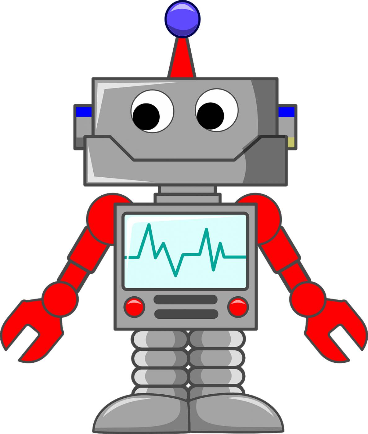 robot machine technology science  svg vector