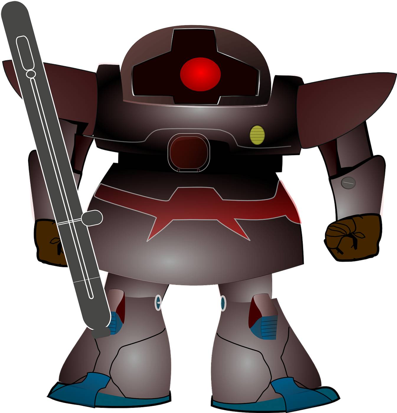 robot toy electronics fighter  svg vector