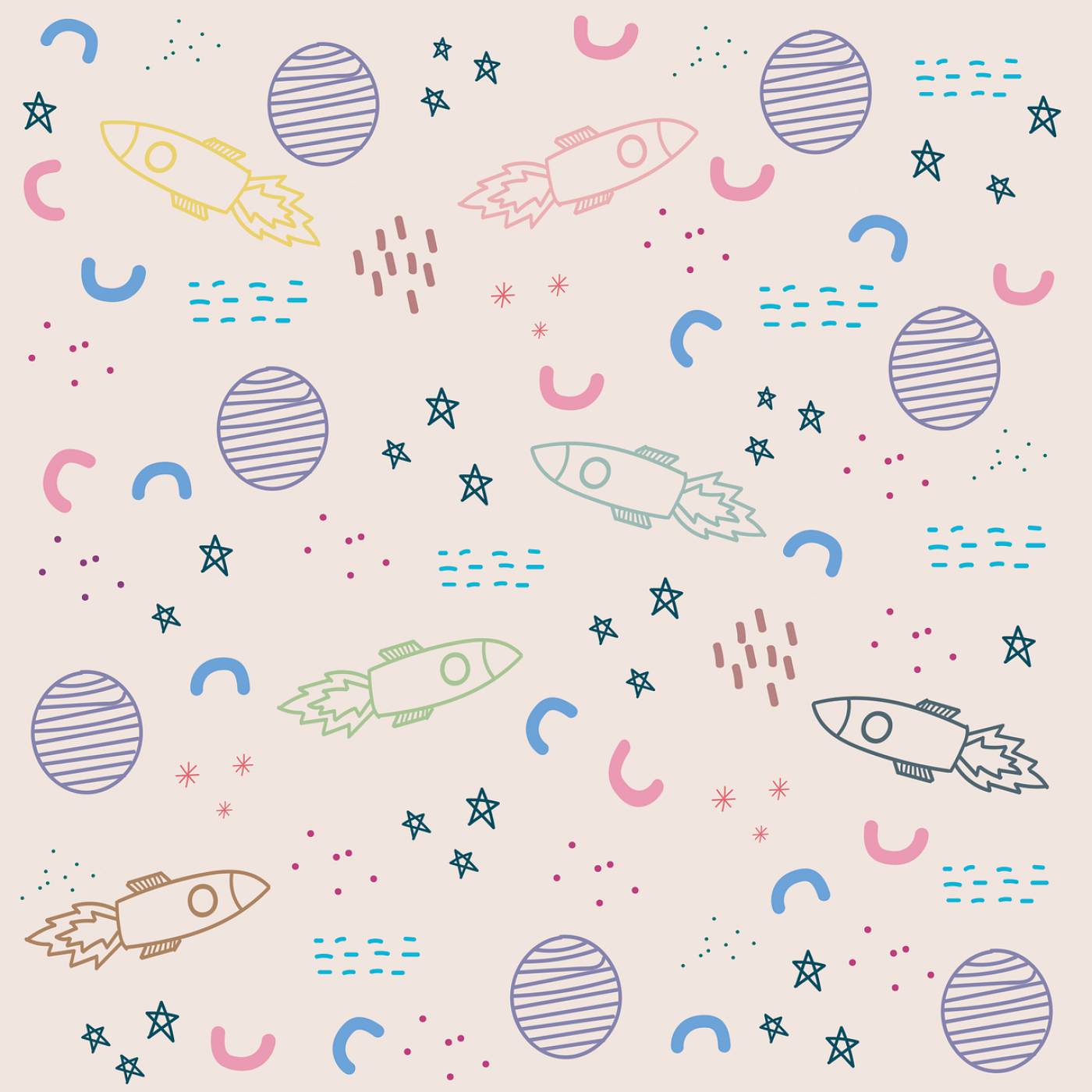 space astronomy spaceships  svg vector