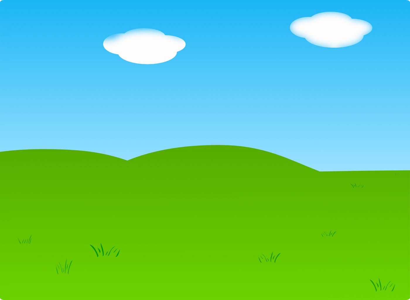 valley clouds sky blue green  svg vector