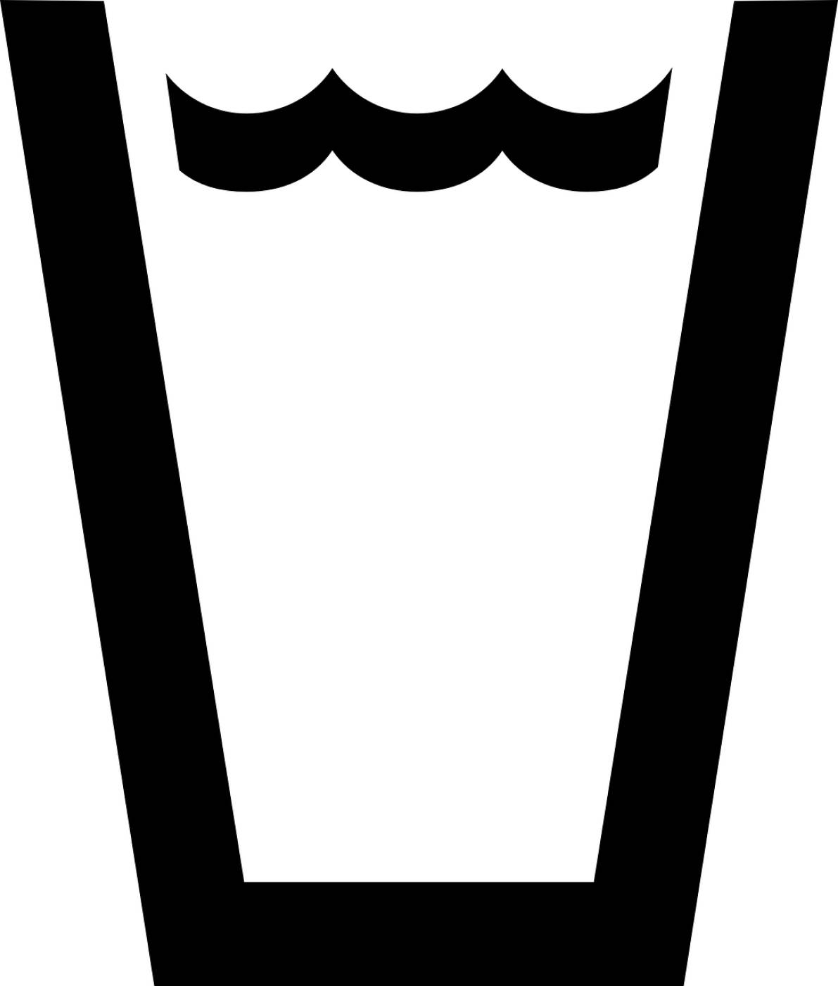 water glass cup drinking thirst  svg vector