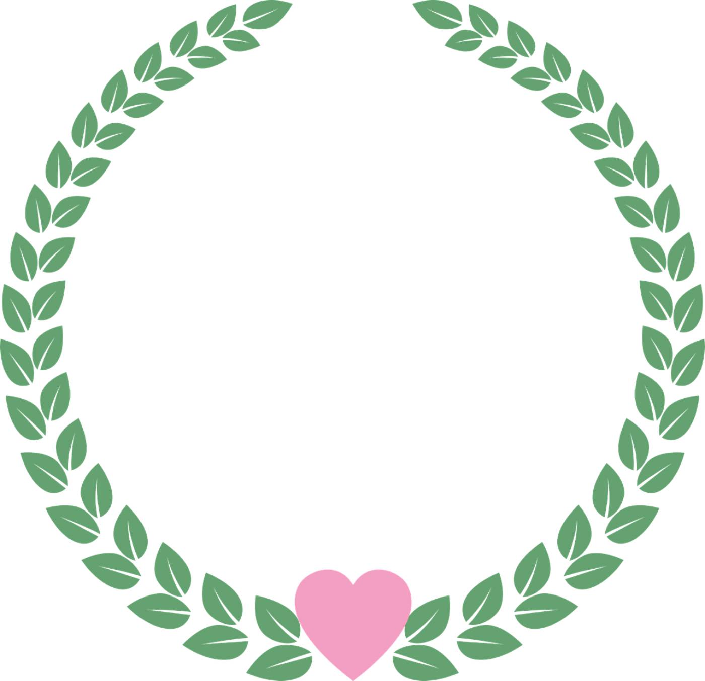 wreath laurel wreath wedding  svg vector