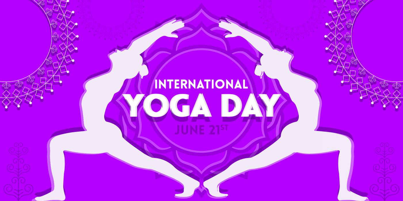 yoga day international global  svg vector
