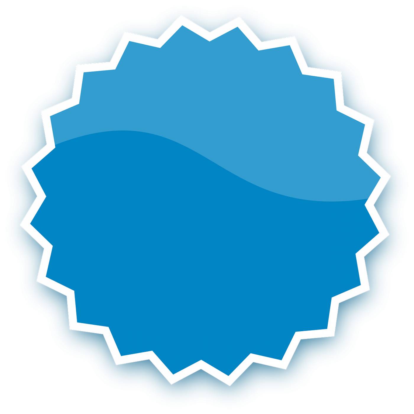 badge blue button sticker web    svg vector