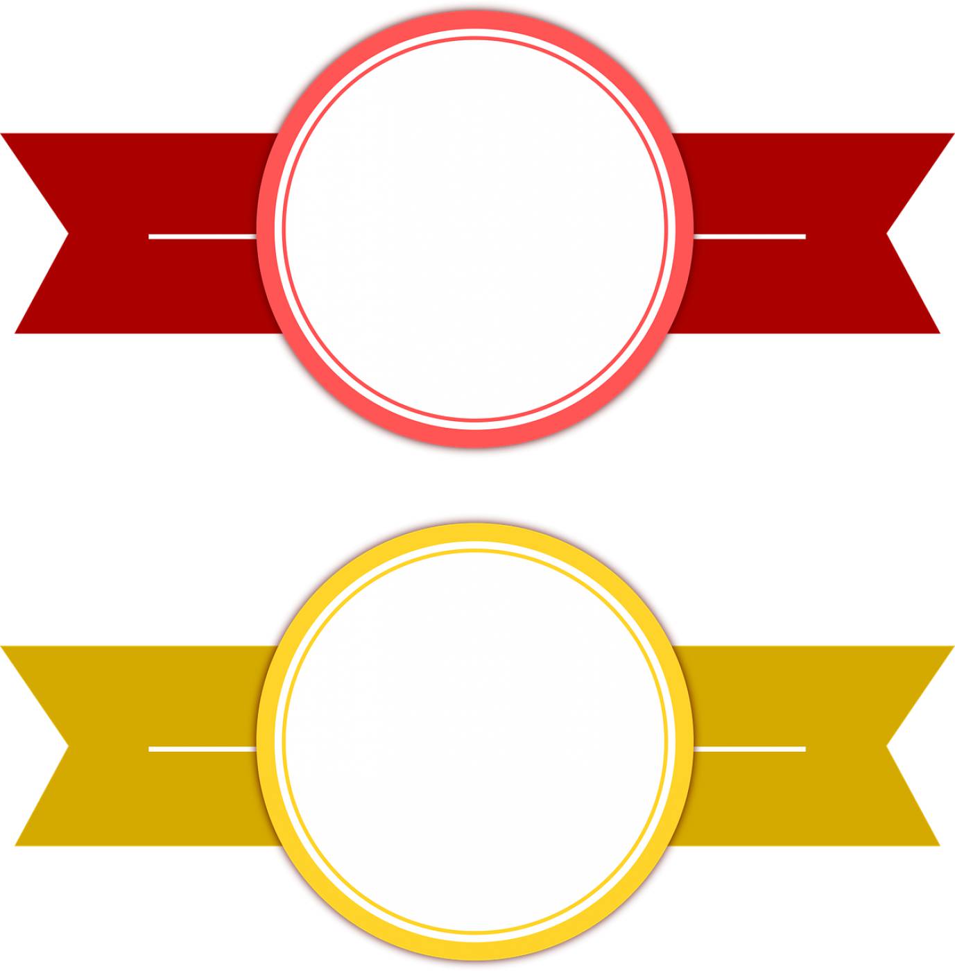 label ribbon badge decor tags  svg vector