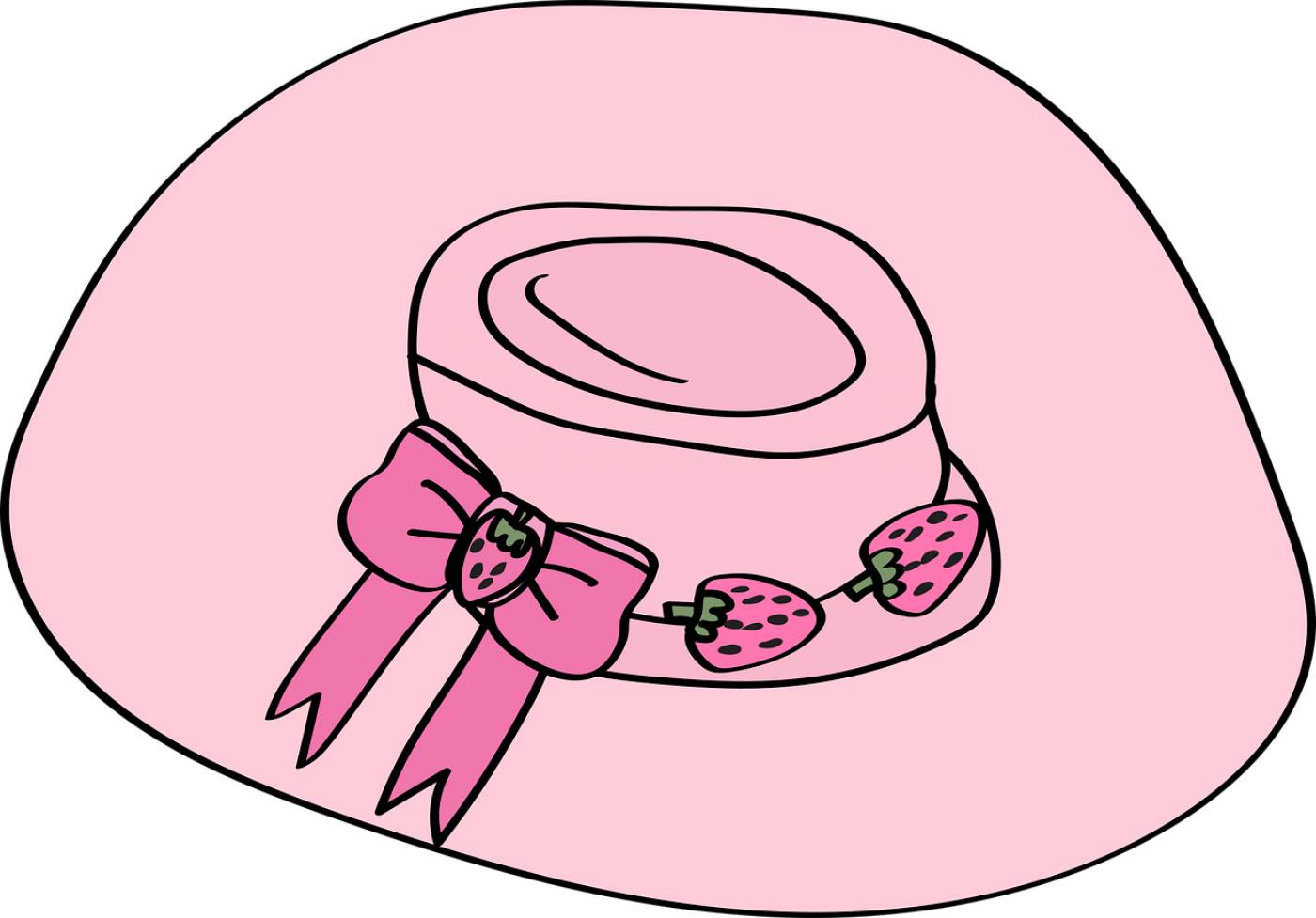 sun hat pink summer hat womens hat  svg vector