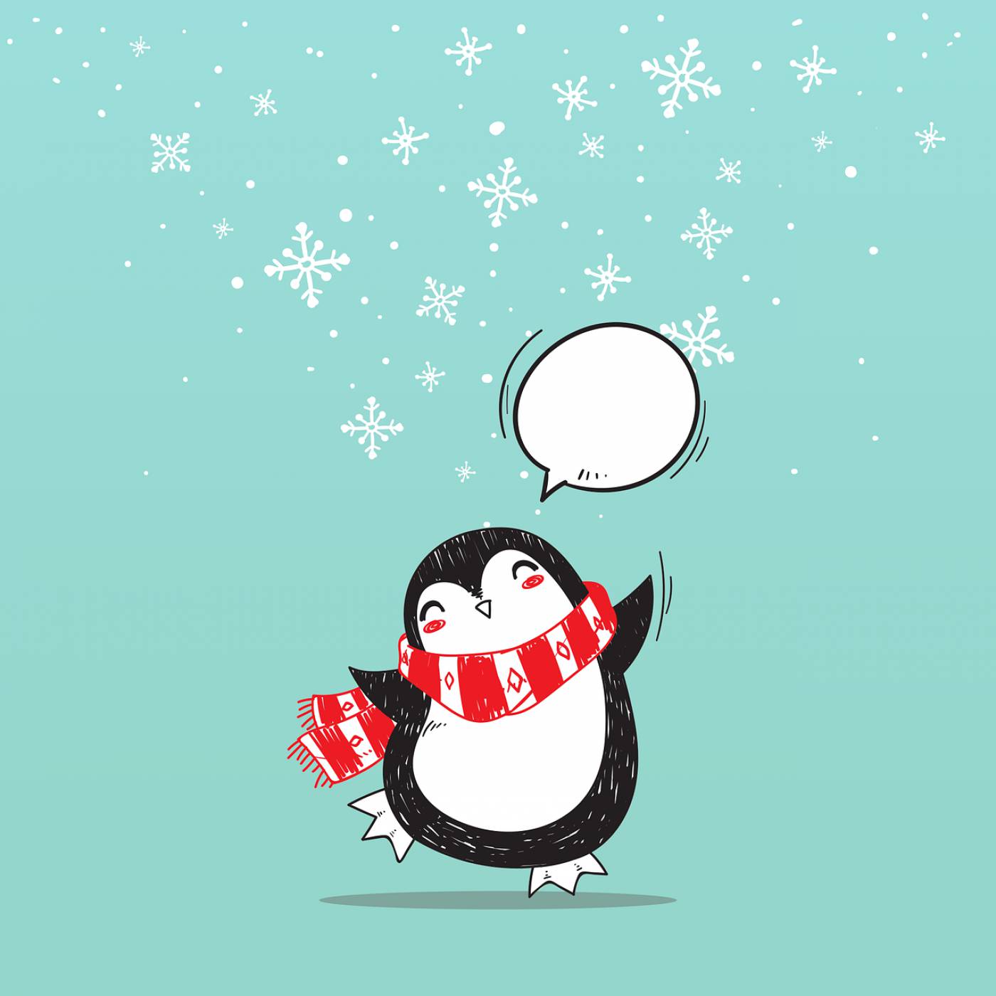 christmas penguin new year s eve  svg vector