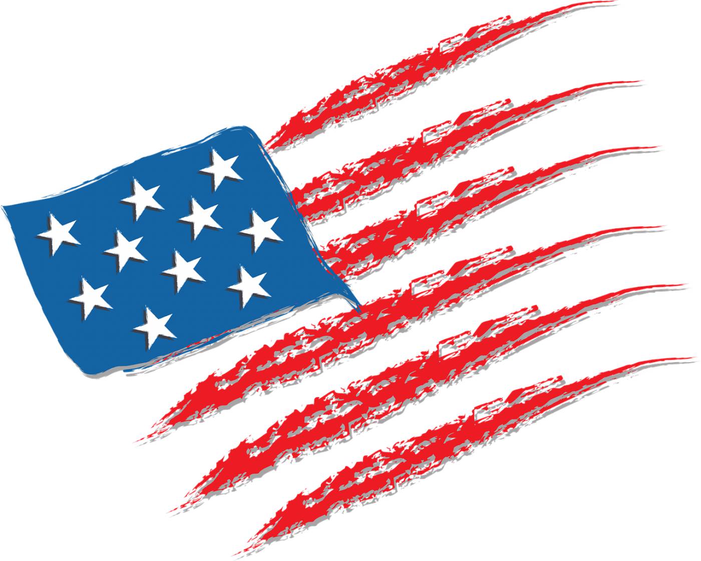 america flag  svg vector