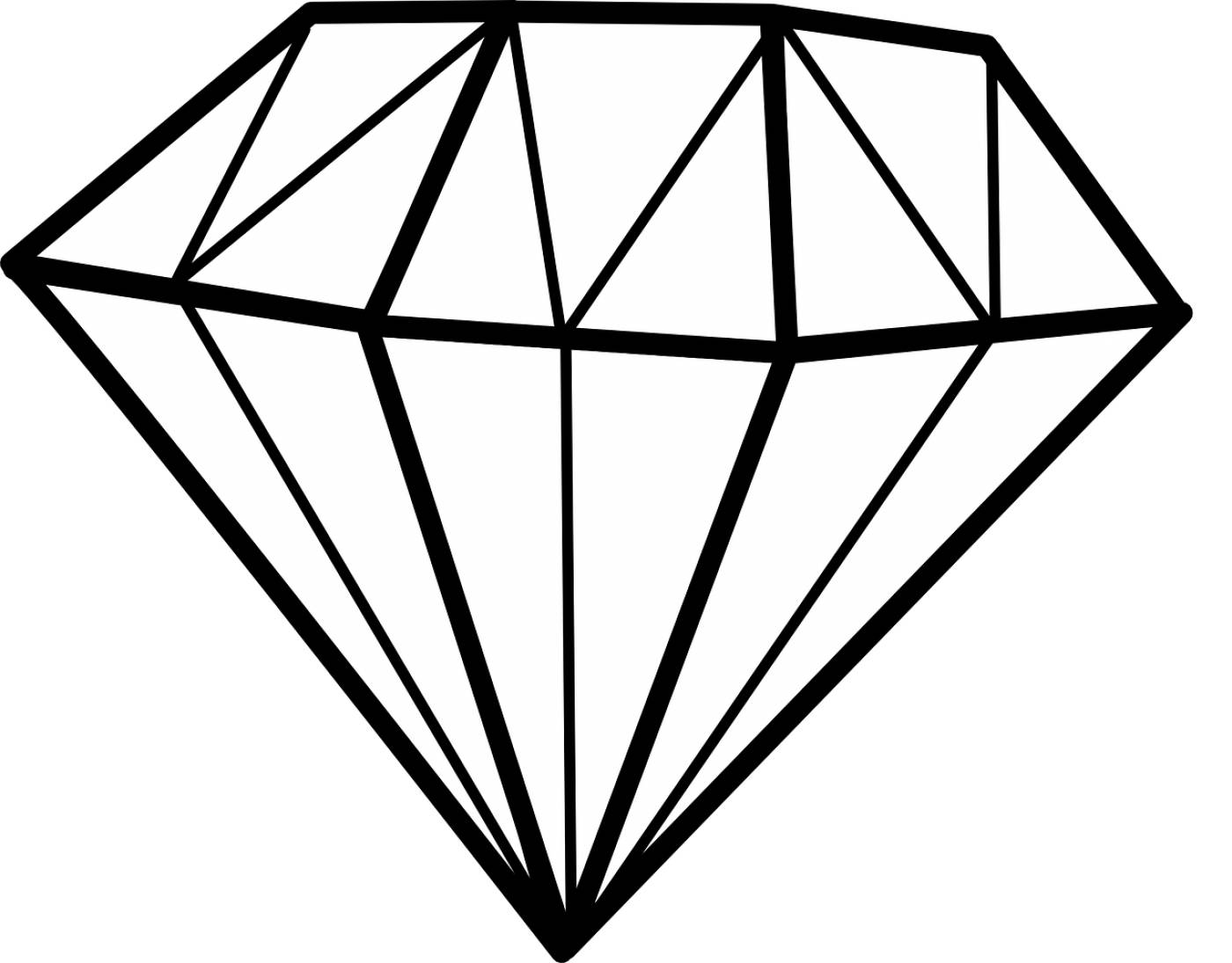diamond chrystal gem white jewel  svg vector