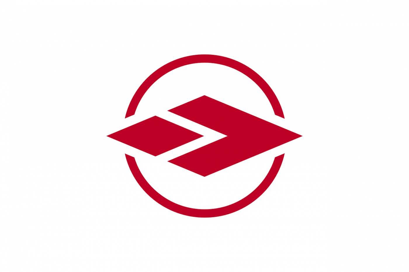 flag red circle white diamond  svg vector