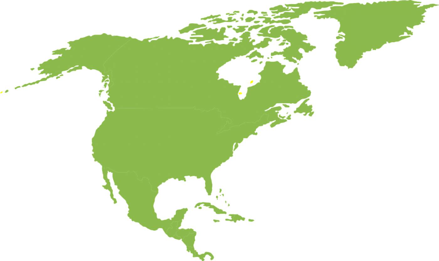 map north america continent rotated  svg vector