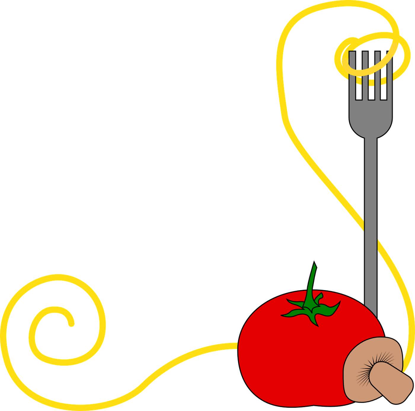 spaghetti pasta food italian meal  svg vector