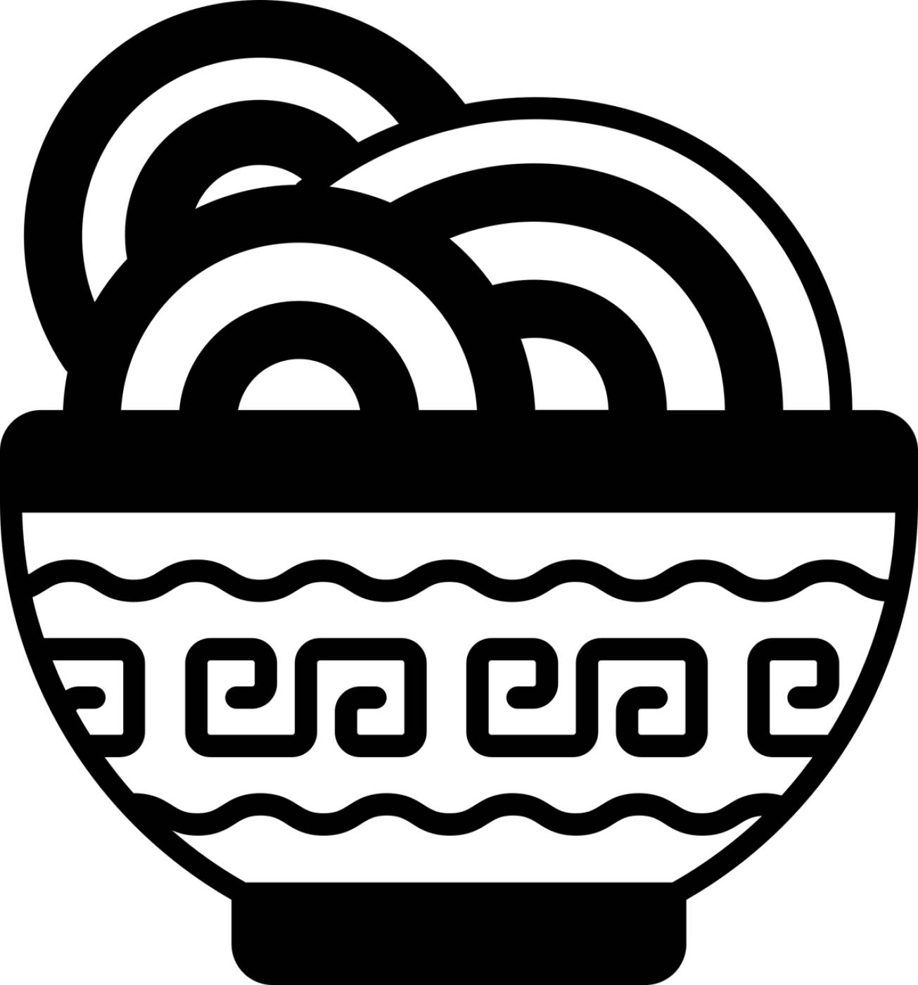 sweet vermicelli dry fruits bowl  svg vector