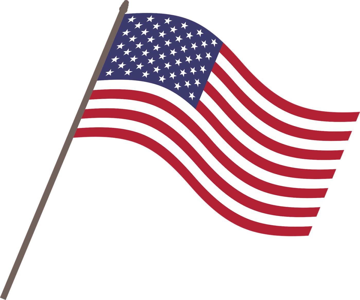 usa flag country nation  svg vector