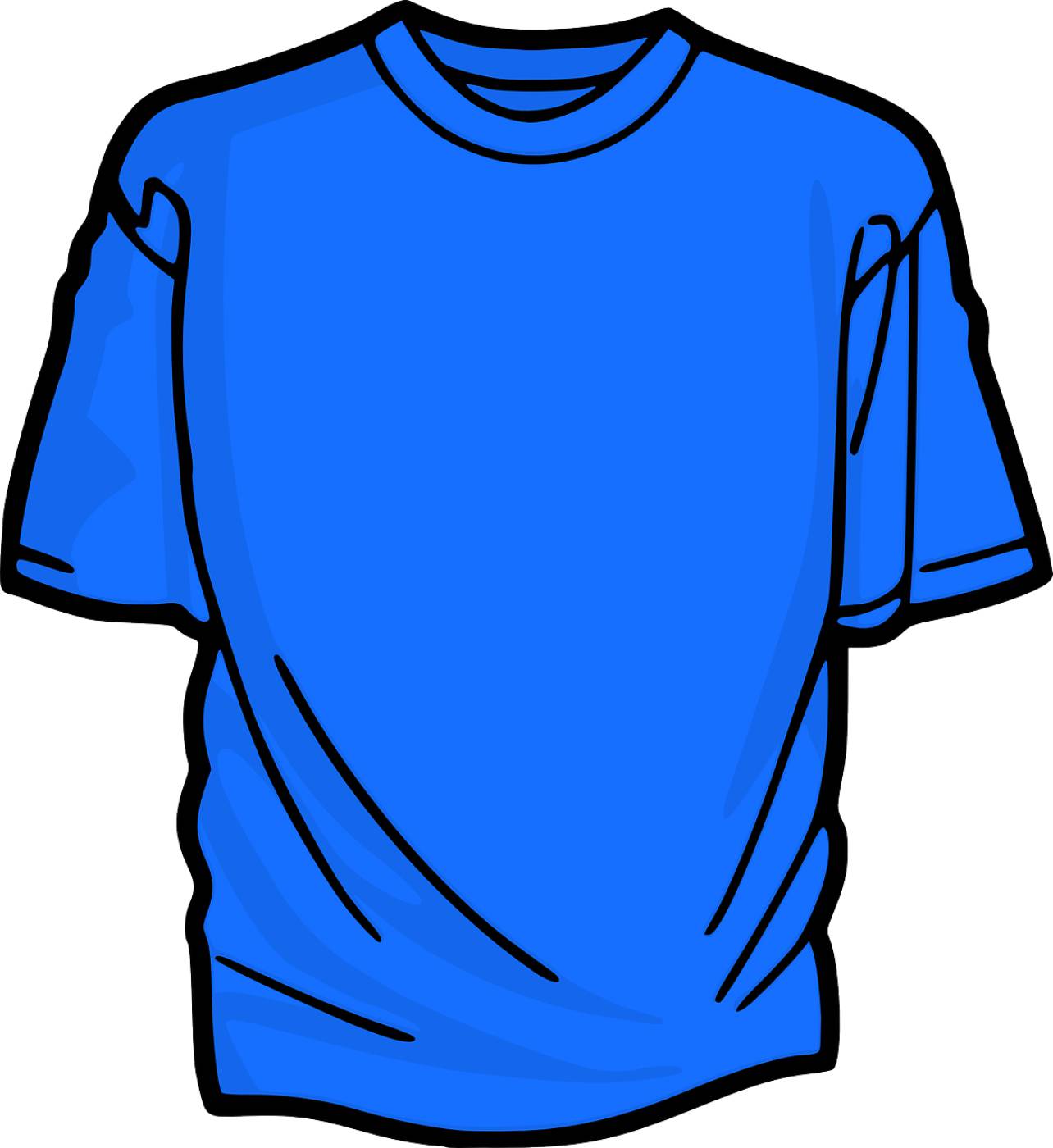 t shirt shirt clothing azure blue  svg vector