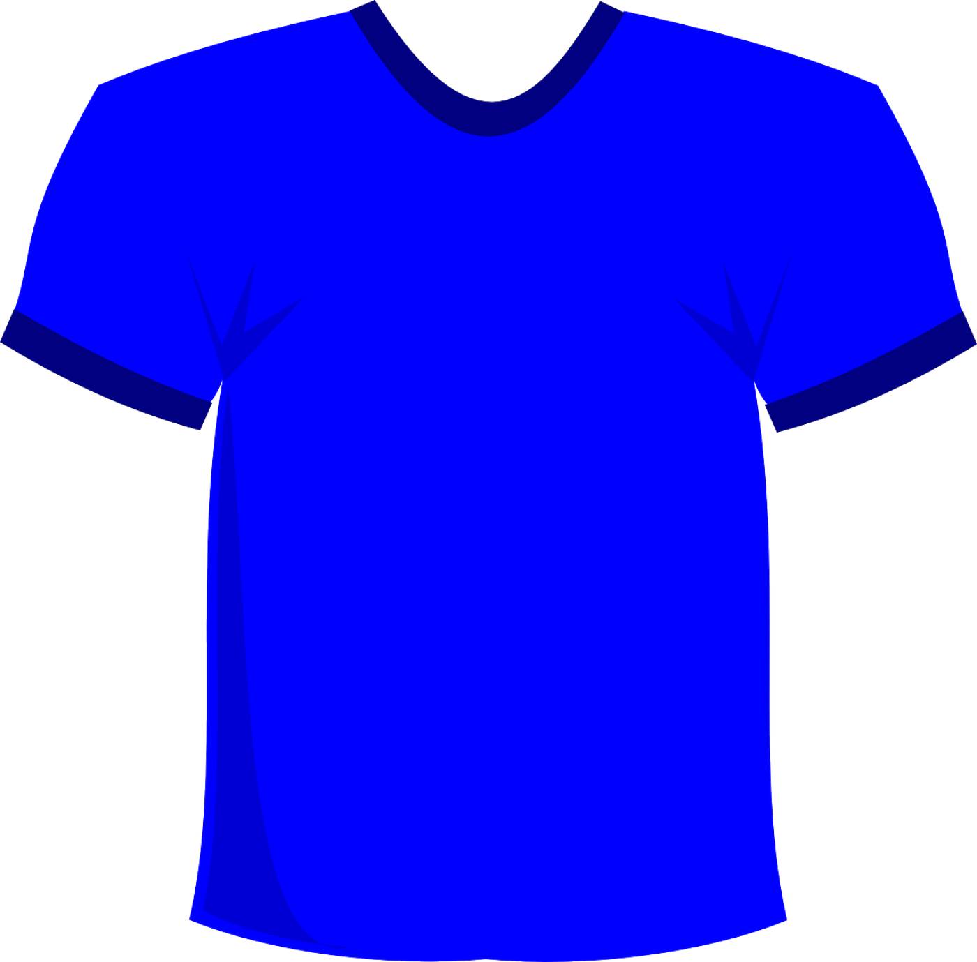 t shirt shirt clothing man blue  svg vector