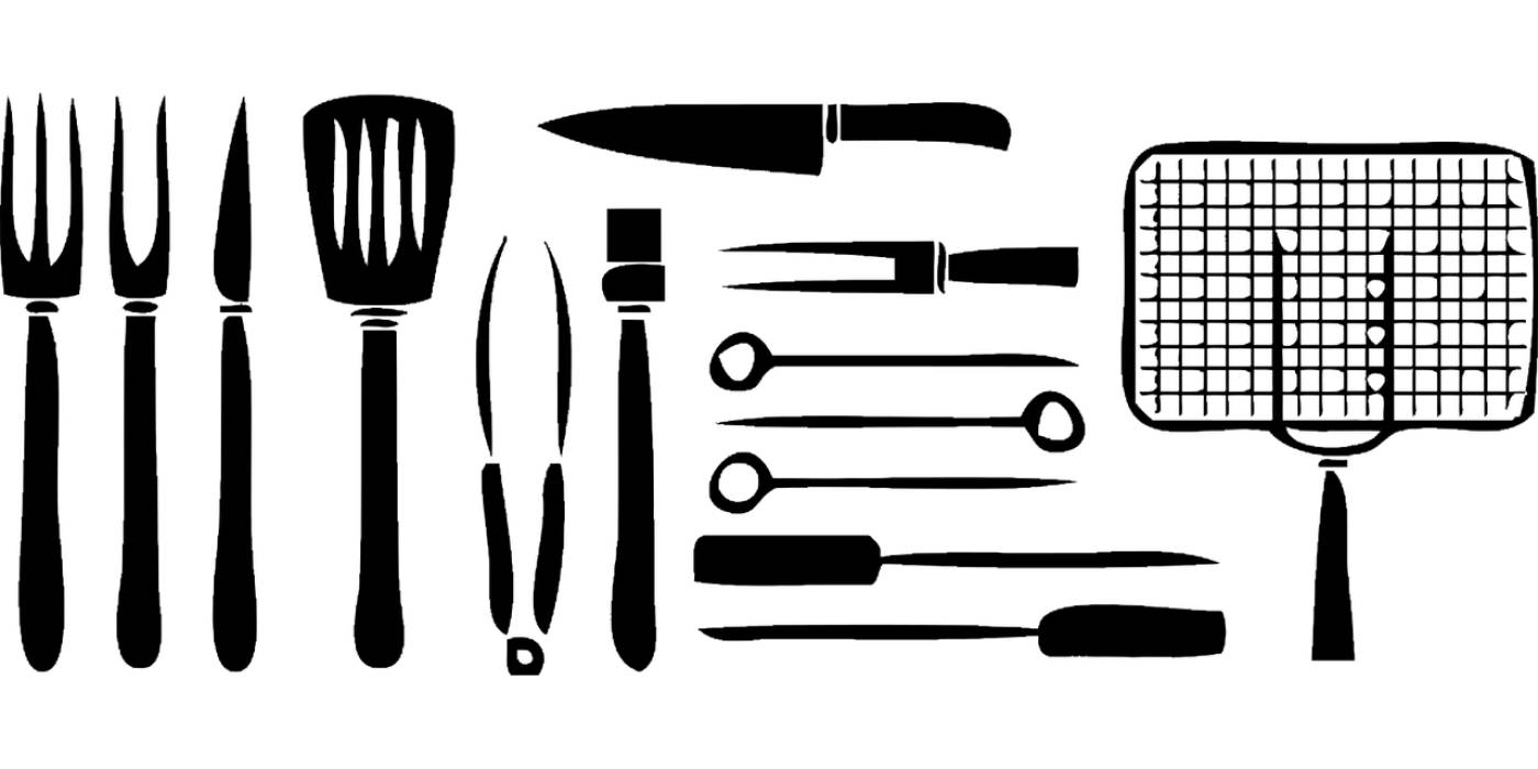 accessories grilling knife  svg vector