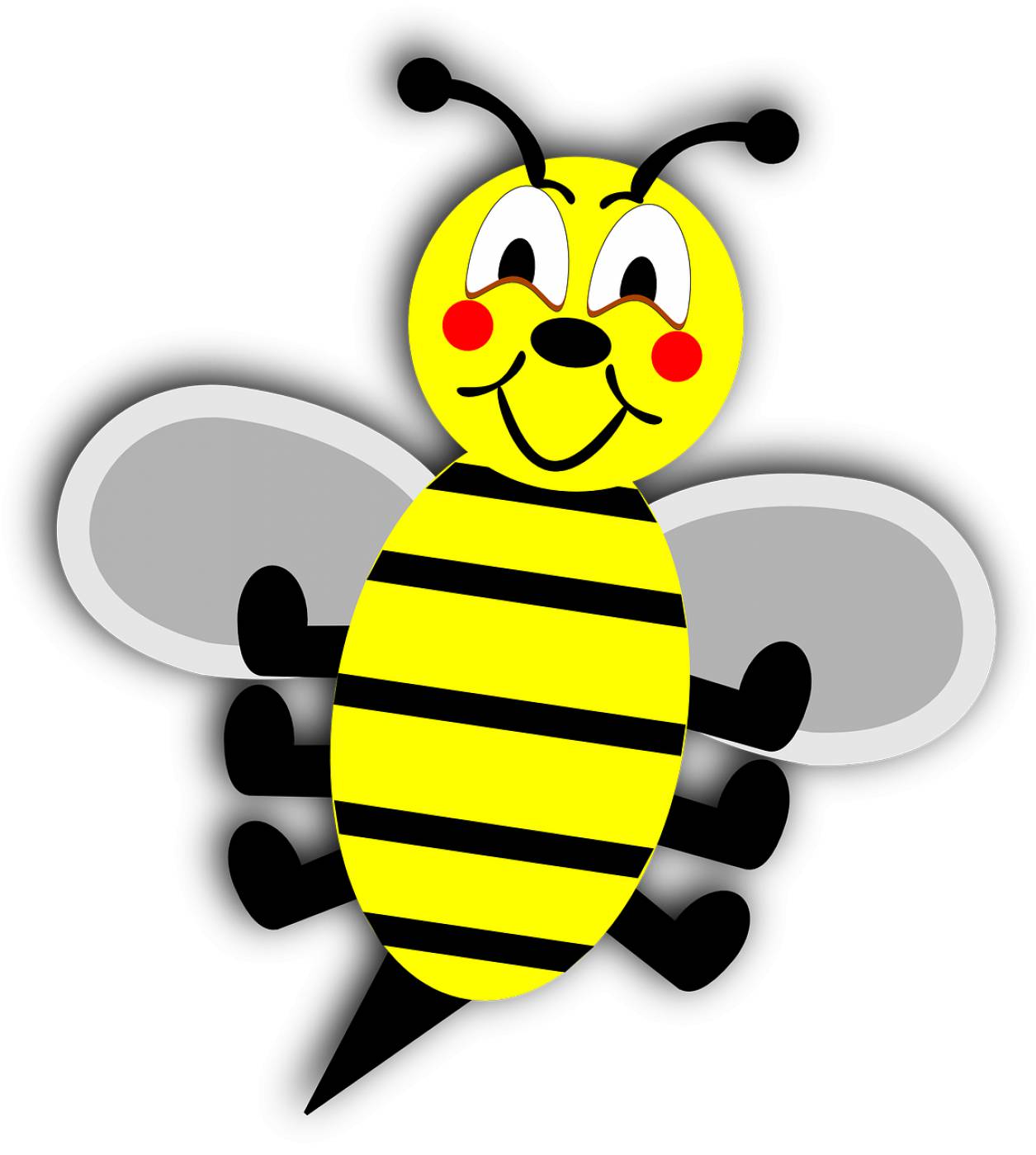bee wasp bumblebee honeybee insect  svg vector