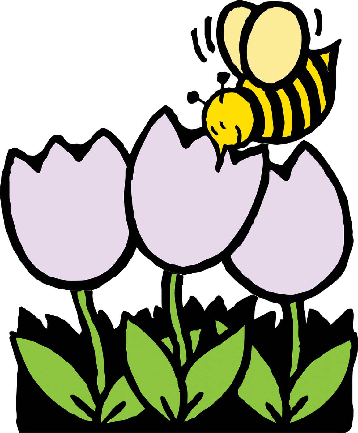 bees honeybee flowers white plants  svg vector