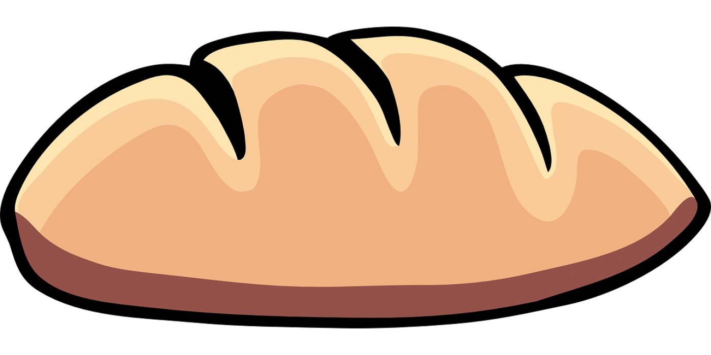 bread bakery bun loaf baguette  svg vector