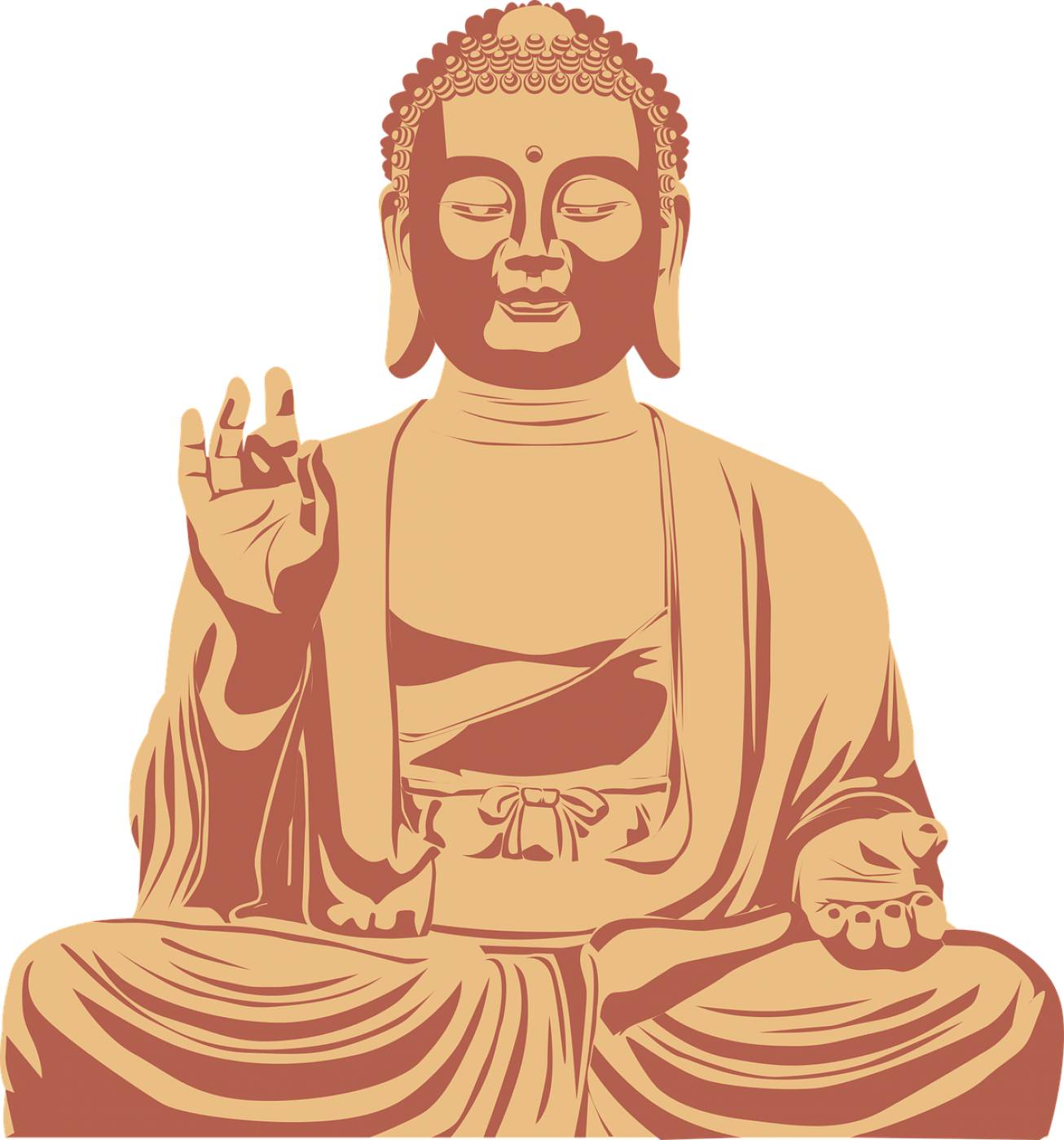 buddha religion buddhism meditation  svg vector