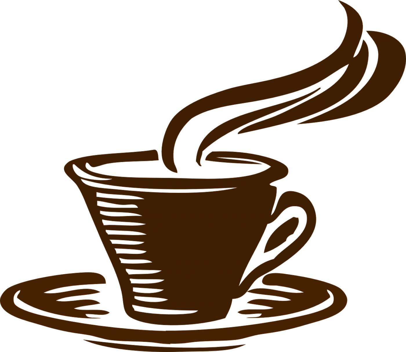 coffee cup drink cafe brown mug  svg vector