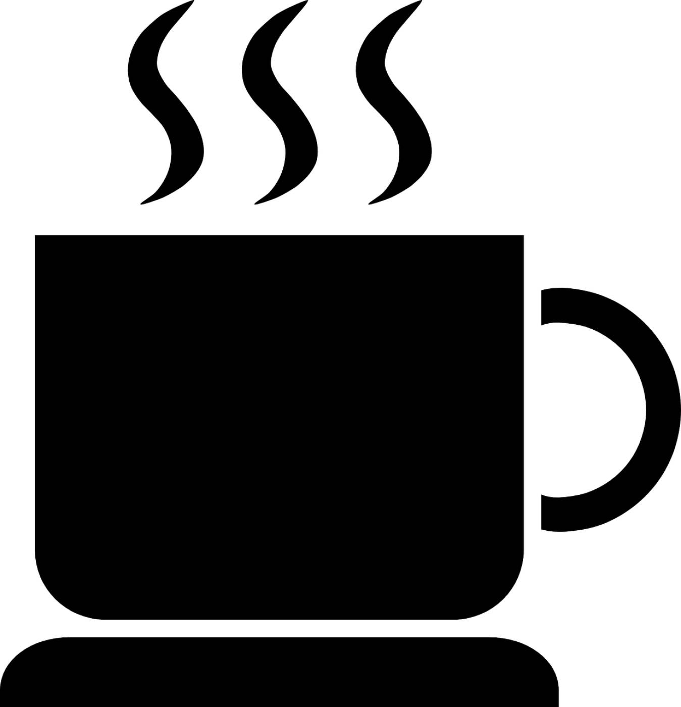 coffee sign pictogram steaming hot  svg vector