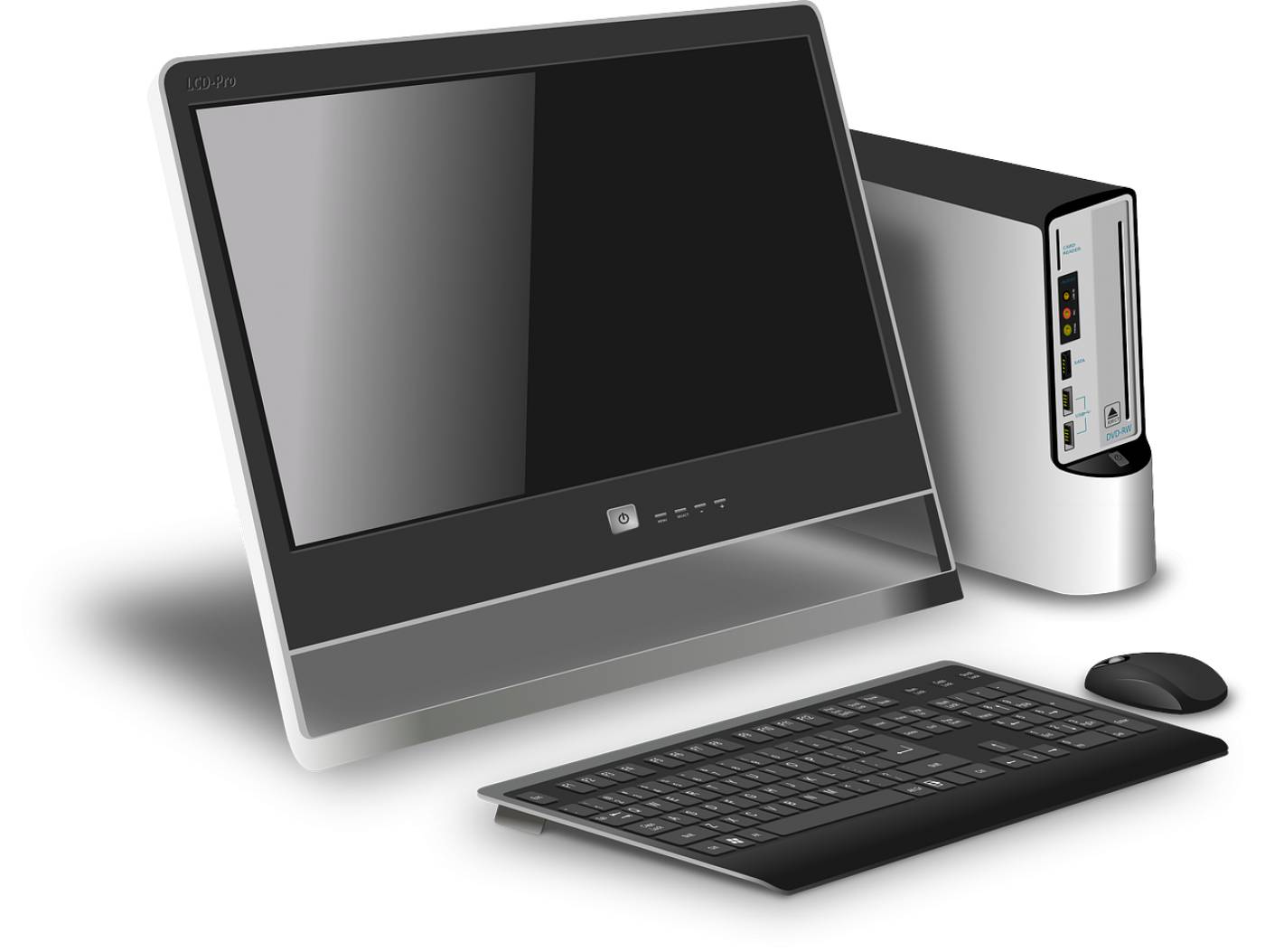 computer desktop modern device  svg vector