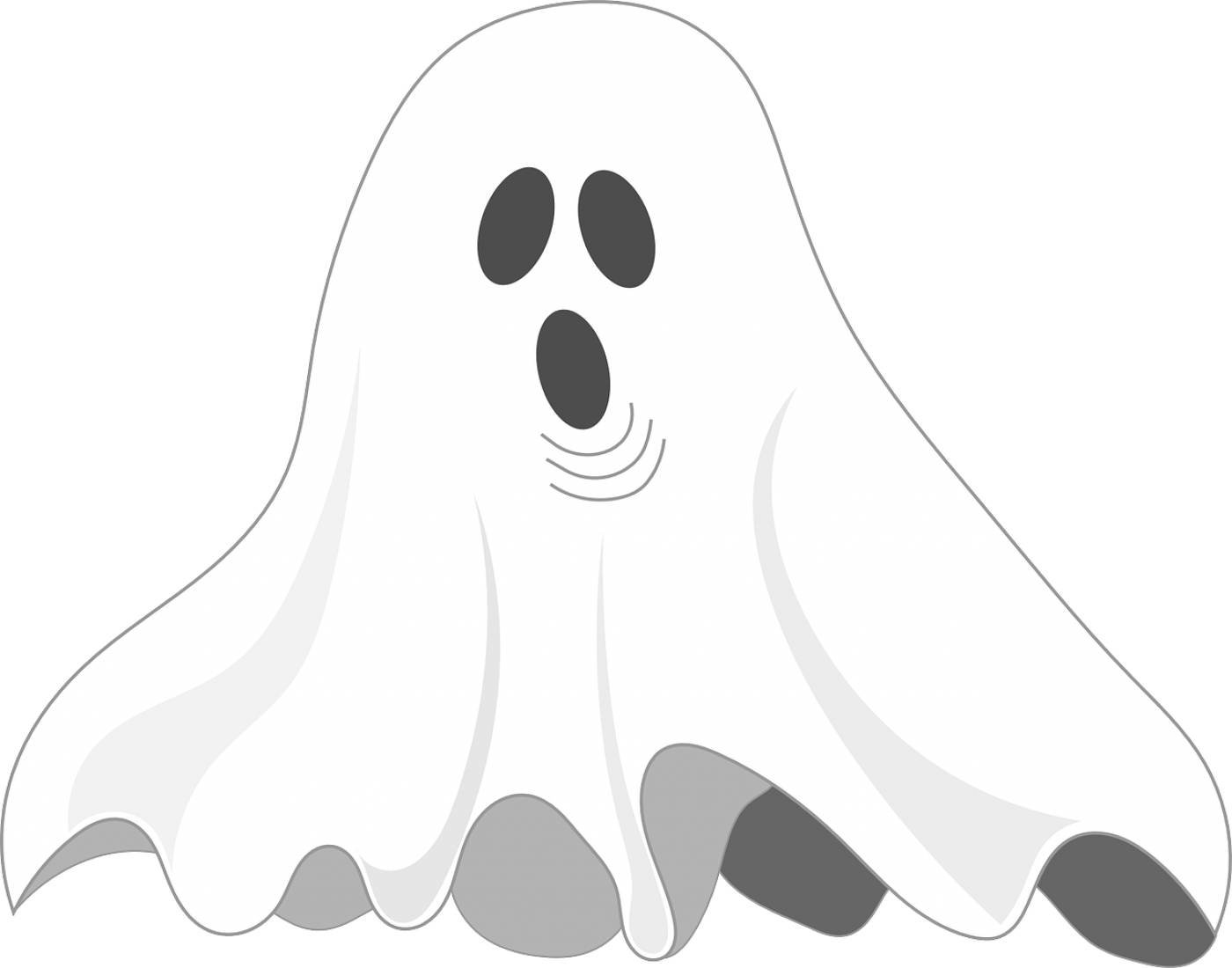 ghost spooky cheeky ghostly white  svg vector
