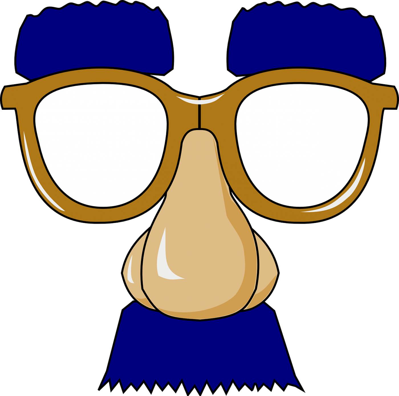 groucho marx glasses disguise  svg vector