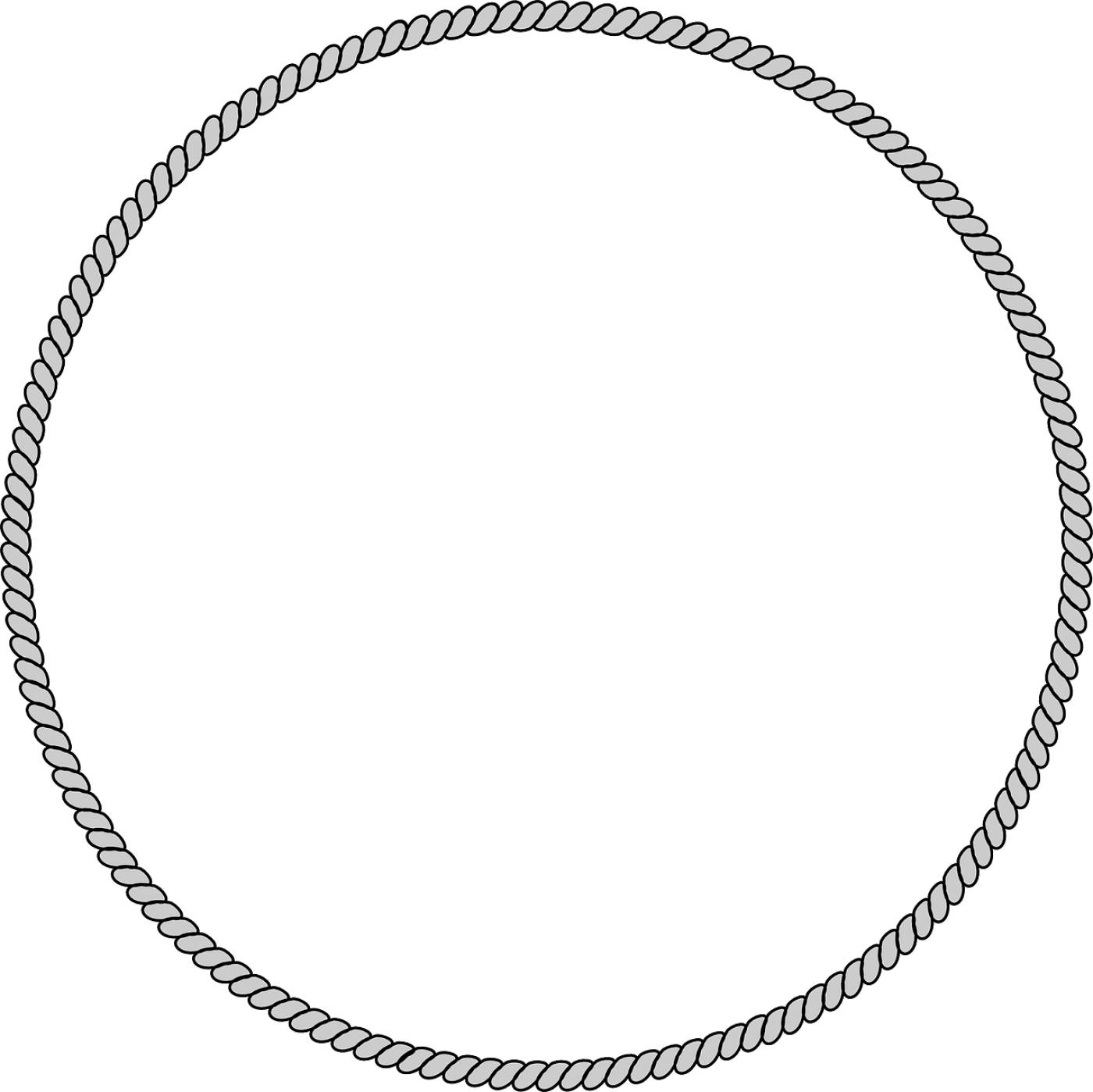 hawser circle rope circle circle  svg vector