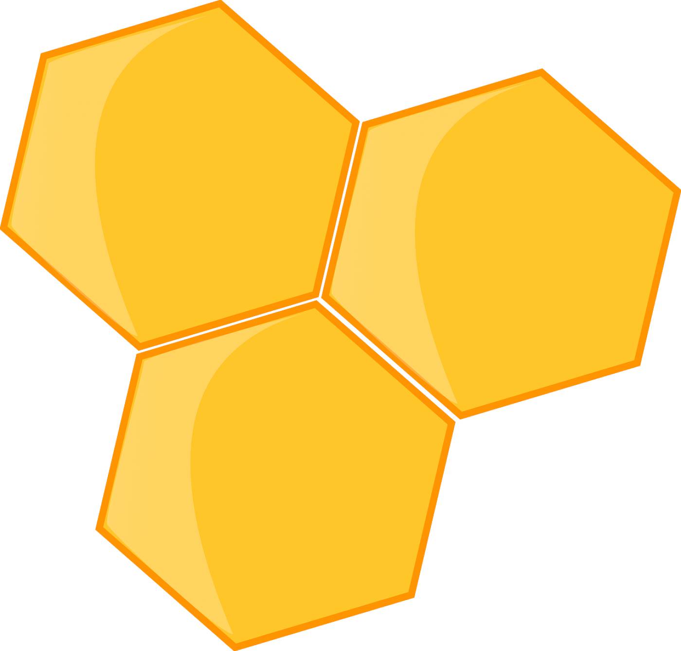 hexagon hive beehive honeycomb  svg vector